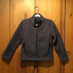 Boys Marmot fleece jacket
